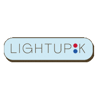 lightupkshop blue shop luk lightupkshop Sticker