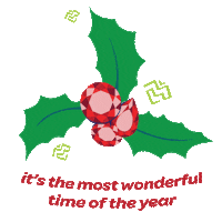 Happy Merry Christmas Sticker by Madly Gems