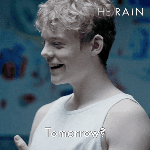 happy no way GIF by The Rain Netflix