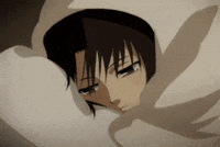 Embarrassed Kara No Kyoukai GIF