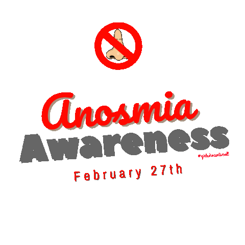 girlwhocantsmell giphyupload anosmic no sense of smell cant smell Sticker