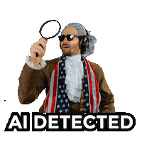 Artificial Intelligence Robot Sticker