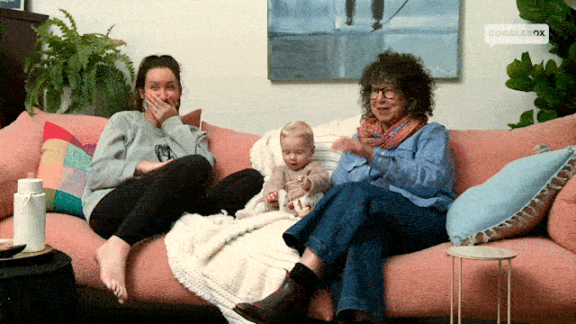 Disgusted Watching Tv GIF by Gogglebox Australia
