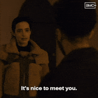 Nice To Meet You Orphan Black GIF by AMC Networks