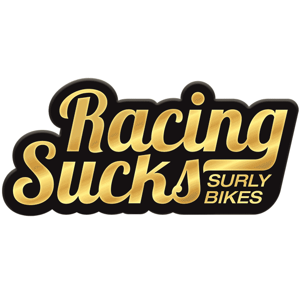 SurlyBikes giphyupload racing fit ride Sticker