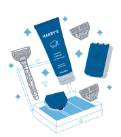 hapostrophe self care fathers day grooming shaving GIF