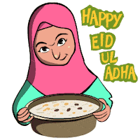 Eid Sticker by Afternoon films