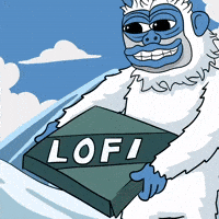 Crypto Pizza GIF by Lofi The Yeti