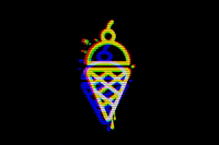 MudPie_Records music glitch ice cream mudpie GIF