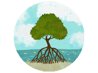 Mangrove Wetlands Sticker