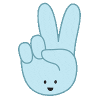 Sign Language Smile Sticker by queeniescards