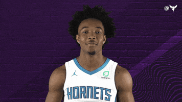 Devonte Graham Sport GIF by Charlotte Hornets