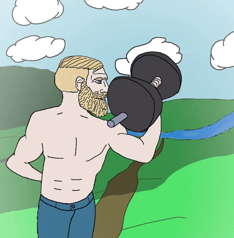 basedchadhq giphygifmaker meme crypto lift GIF