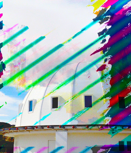 video art glitch GIF by The Griffith Absurdatory