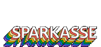 Rainbow Love Sticker by Sparkasse