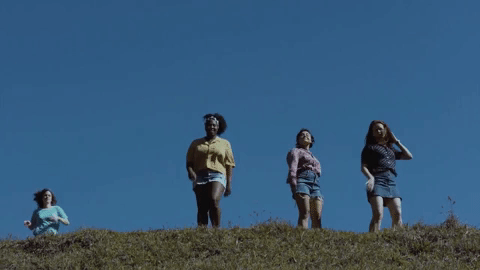 celebrate blue sky GIF