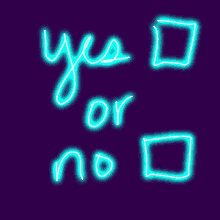 Yes Or No GIF