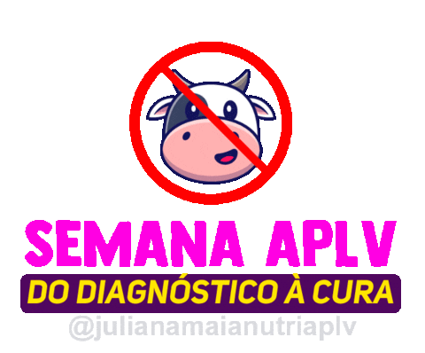 Cow Vaca Sticker by Juliana Maia Nutri APLV