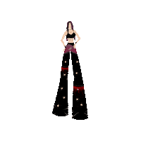Bekakat fashion moda punk fashion punk Sticker