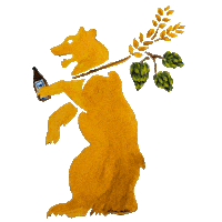 Wildbräubär Sticker by wildbraeu