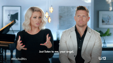Usa Network Mizandmrs GIF by Miz & Mrs
