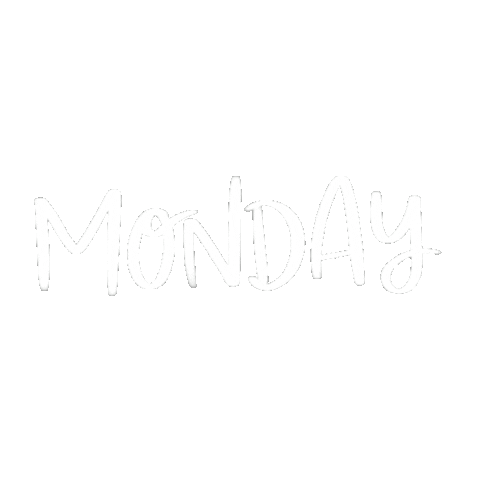 Days Of The Week Monday Sticker