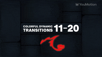 Colorful Dynamic Transitions 11 20 | Video |You Motion