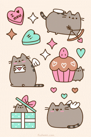 yours truly GIF by Pusheen