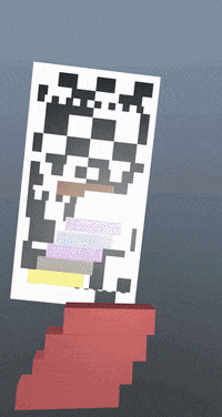 art 3d GIF by Lauryn Siegel