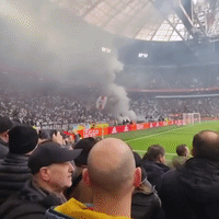 Fire Breaks Out in Stands Before Ajax Home Match