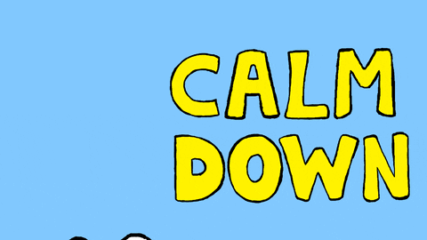 Calm Down No Stress GIF by Simon Super Rabbit
