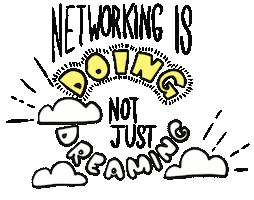 buildyourdreamnetwork dream job network tips Sticker