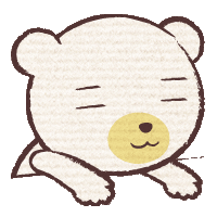 Bear Relax Sticker