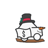 Happy Merry Christmas Sticker by Wheelzy