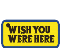 Wish You Were Here Sticker by Bestival
