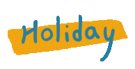 Holiday Vacation Sticker by Tracker Digital