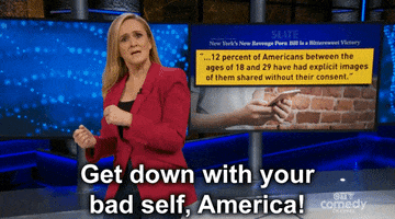 Get Down Sam Bee GIF by CTV Comedy Channel