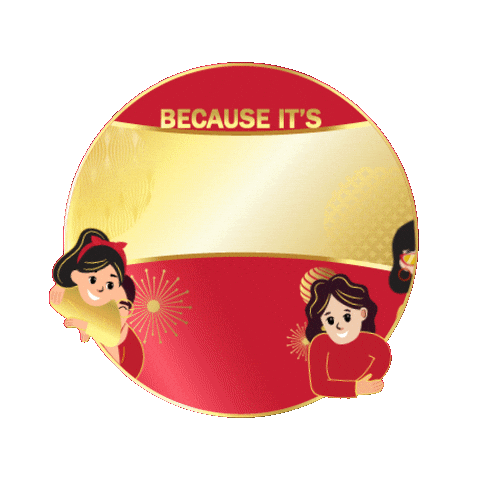 Aunties Sticker by KITKATMalaysia