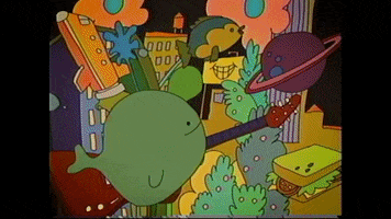 Annie Clark 70S Animation GIF by St. Vincent