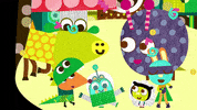 olobobtop music fun party animation GIF