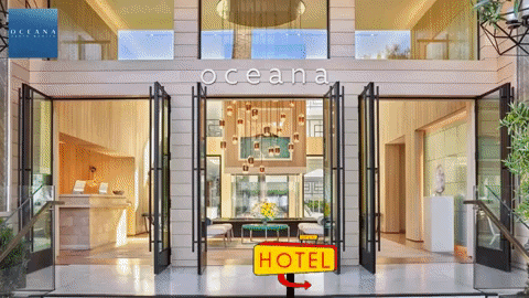 OceanaHotel giphygifmaker giphyattribution santa monica luxury hotel GIF
