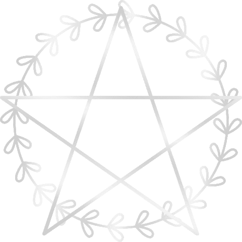 Witchcraft Pentacle Sticker by Witch and Womb
