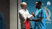 steve hug GIF by Olympique de Marseille
