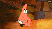 Sweating Patrick Star GIF by SpongeBob SquarePants