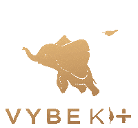 Vybekit mood vibes cannabis elephant Sticker