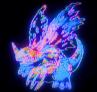 Polygon1993 glitch 90s 80s vhs GIF