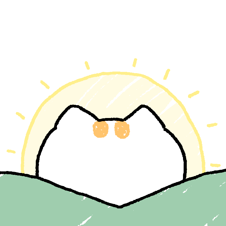 rangd_darng giphyupload cat good morning sun Sticker
