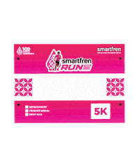 Marathon Finish Sticker by Smartfren