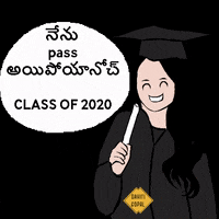 gosahitigo 2020 graduation graduate telugu GIF