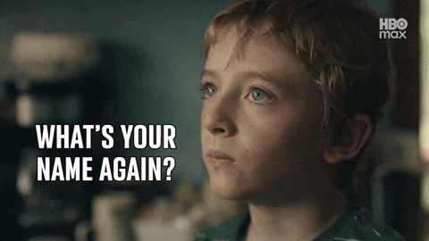 Whats Your Name GIF by HBO Max